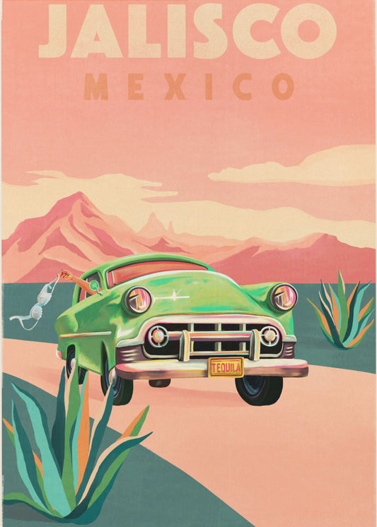 Viajes clásicos de Jalisco, México Posters  - Impresiones de Arte | Impresiones en Lienzo
