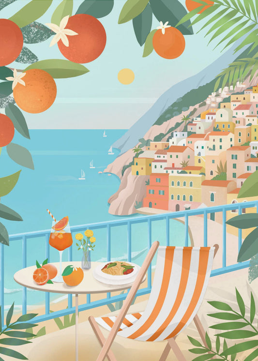 Verano italiano | Impresiones en Lienzo