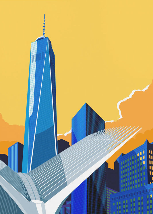 WTC ja Oculus New York City | Canvastaulut