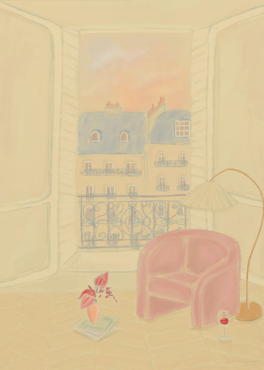 Gemütliche Pariser Wohnung | Poster