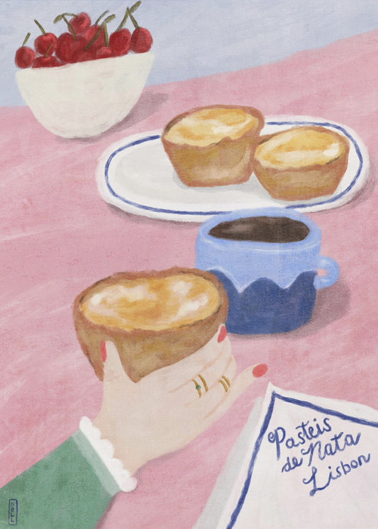 Avec amour de Lisbonne-Art culinaire et voyage | Tableaux sur Toile