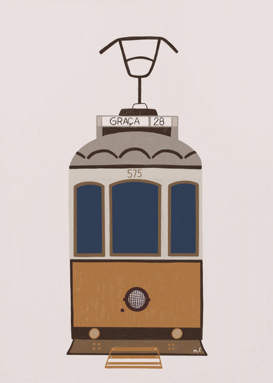 Tramway de Lisbonne | Tableaux sur Toile
