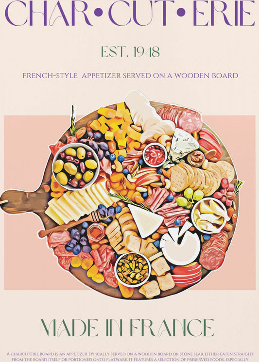 Französisches Festtafel | Poster