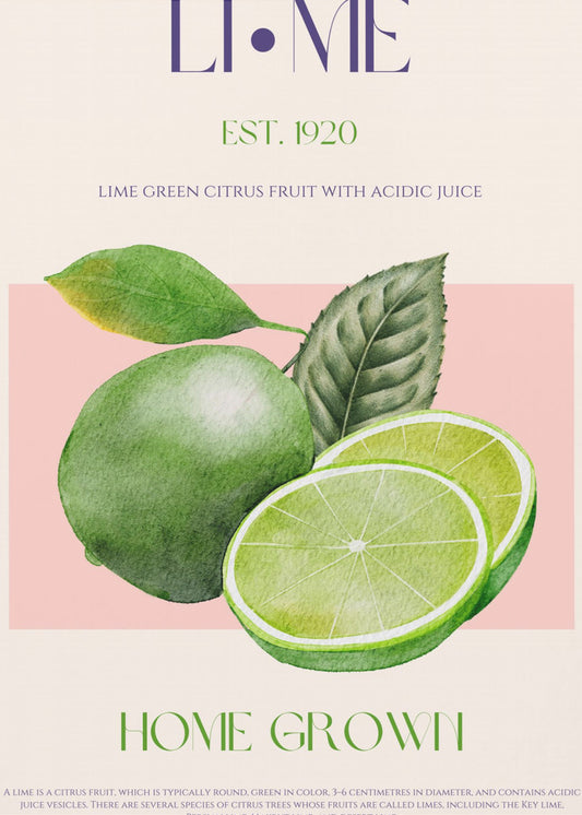 Fräsch grön glädje | Poster