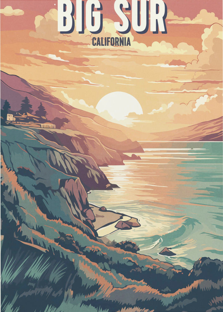 Big Sur | Leinwand-Bilder