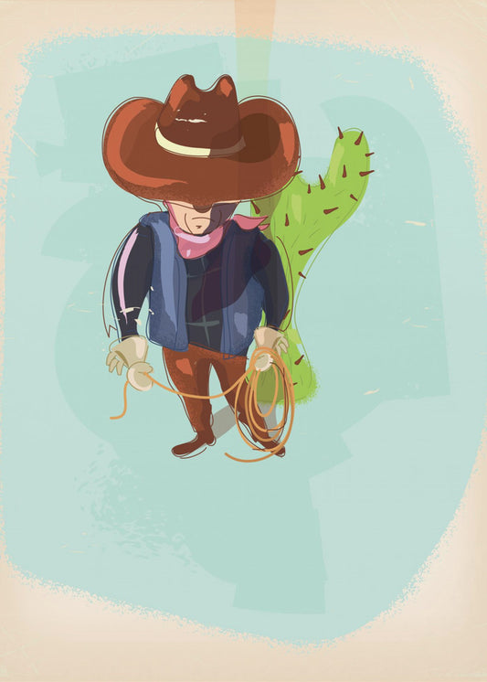 Texasin cowboy | Canvastaulut