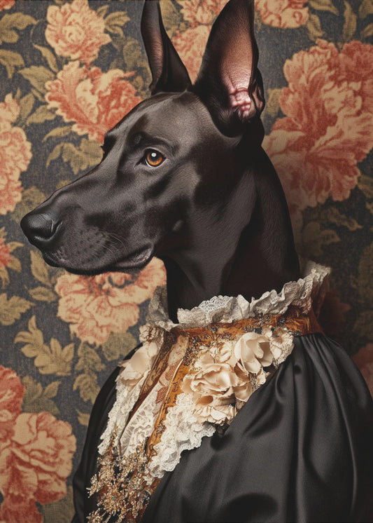 The Elegant Great Dane | Poster