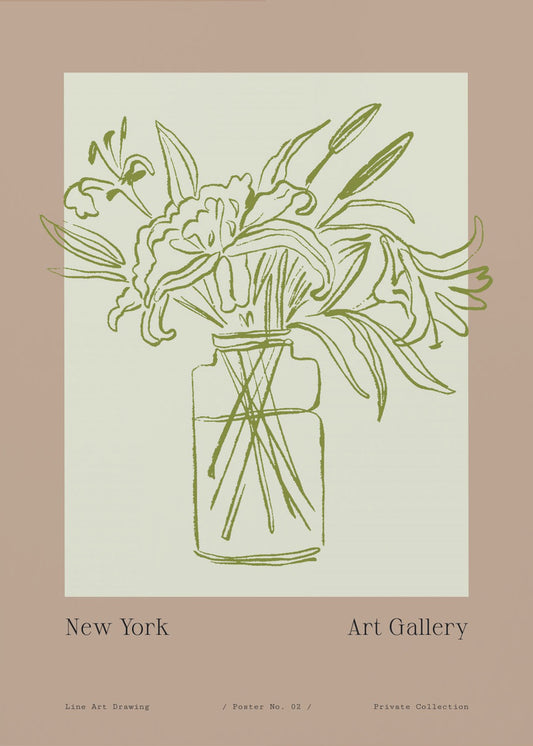 Vase of Blossoms | Poster