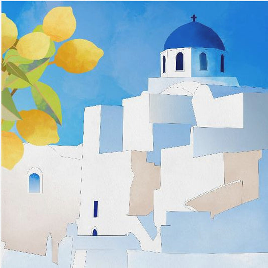 Santorini Nuovo | Poster - Stampe d’Arte