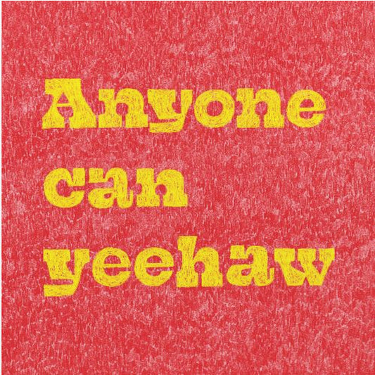 Vem som helst kan Yeehaw | Canvas