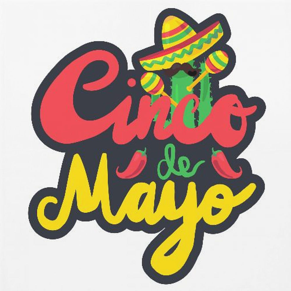 Cartoon Cinco de Mayo Art | Impresiones en Lienzo