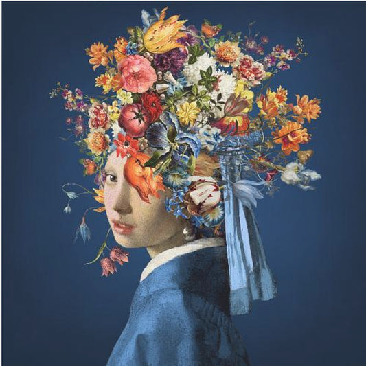 Girl With a Pearl Earring -  so Pretty In Blue Edition | Poster